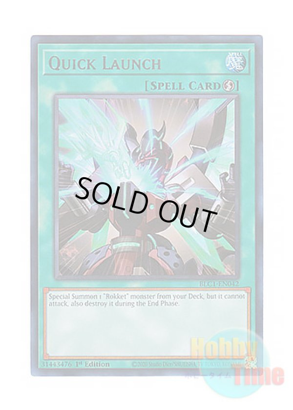 画像1: 英語版 BLC1-EN042 Quick Launch クイック・リボルブ (ウルトラレア：シルバー) 1st Edition