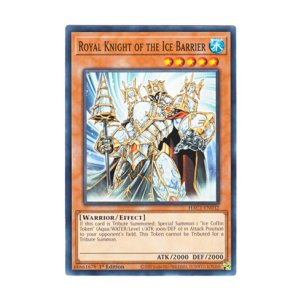 画像: 英語版 HAC1-EN032 Royal Knight of the Ice Barrier 氷結界のロイヤル・ナイト (ノーマル) 1st Edition