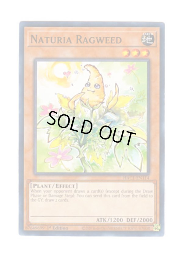 画像1: 英語版 HAC1-EN114 Naturia Ragweed ナチュル・ラグウィード (ノーマル・パラレル) 1st Edition