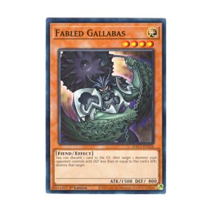 画像: 英語版 HAC1-EN126 Fabled Gallabas 魔轟神ガルバス (ノーマル) 1st Edition