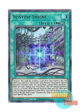 画像: 英語版 GFTP-EN025 Sunvine Shrine 聖蔓の社 (ウルトラレア) 1st Edition