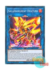 画像: 英語版 SDSB-EN041 Salamangreat Heatleo 転生炎獣ヒートライオ (ノーマル) 1st Edition
