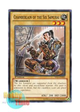 画像: 英語版 YS13-EN005 Chamberlain of the Six Samurai 六武衆の侍従 (ノーマル) 1st Edition