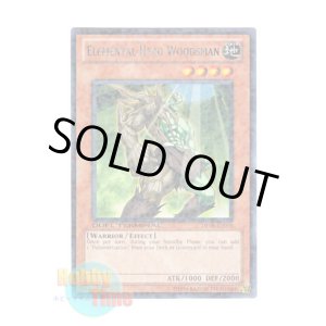 画像: 英語版 DT04-EN058 Elemental Hero Woodsman Ｅ・ＨＥＲＯ フォレストマン (レア・パラレル)