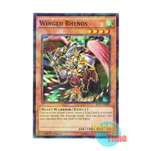 画像: 英語版 BP03-EN030 Winged Rhynos ウィングド・ライノ (シャターホイルレア) 1st Edition