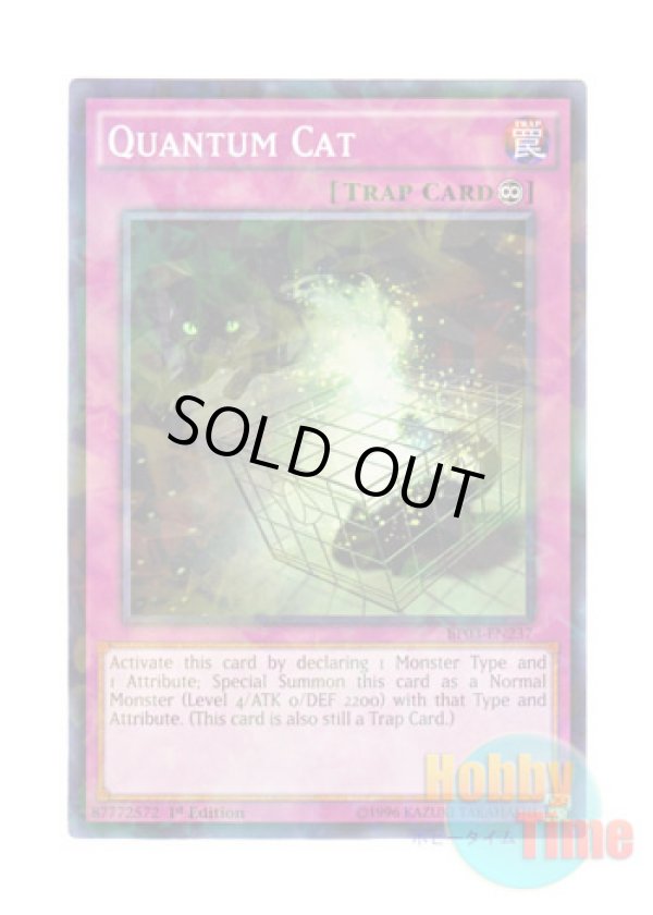 画像1: 英語版 BP03-EN237 Quantum Cat 量子猫 (シャターホイルレア) 1st Edition