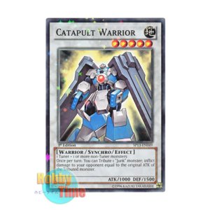 画像: 英語版 SP13-EN049 Catapult Warrior カタパルト・ウォリアー (スターホイルレア) 1st Edition