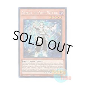 画像: 英語版 BLMM-EN044 Crowley, the Gifted Magistus 天賦の魔導士クロウリー (シークレットレア) 1st Edition