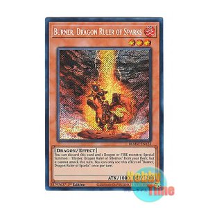 画像: 英語版 BLMM-EN123 Burner, Dragon Ruler of Sparks 炎征竜-バーナー (シークレットレア) 1st Edition