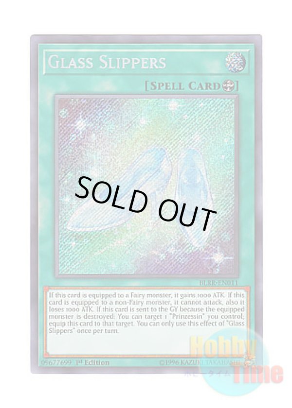 画像1: 英語版 BLRR-EN011 Glass Slippers ガラスの靴 (シークレットレア) 1st Edition