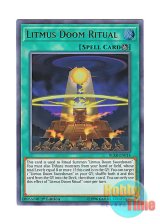 画像: 英語版 BLRR-EN014 Litmus Doom Ritual リトマスの死儀式 (ウルトラレア) 1st Edition