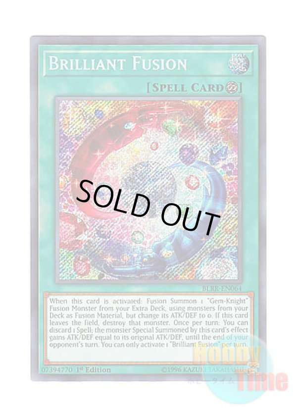 画像1: 英語版 BLRR-EN064 Brilliant Fusion ブリリアント・フュージョン (シークレットレア) 1st Edition