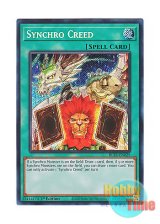 画像: 英語版 BLTR-EN029 Synchro Creed シンクロ・クリード (シークレットレア) 1st Edition