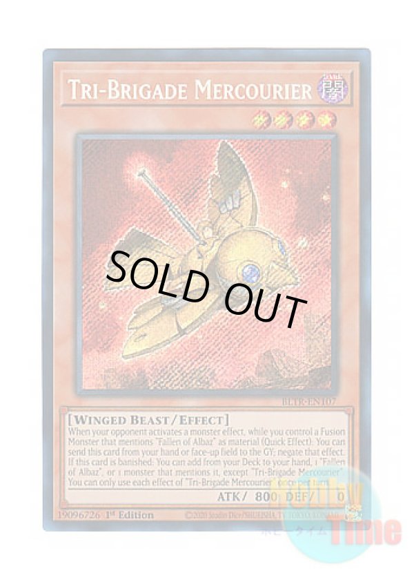画像1: 英語版 BLTR-EN107 Tri-Brigade Mercourier 鉄獣鳥 メルクーリエ (シークレットレア) 1st Edition