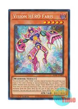 画像: 英語版 RA01-EN004 Vision HERO Faris V・HERO ファリス (シークレットレア) 1st Edition