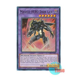 画像: 英語版 RA01-EN025 Masked HERO Dark Law M・HERO ダーク・ロウ (スーパーレア) 1st Edition
