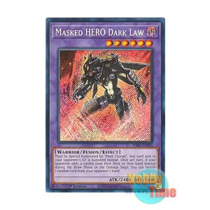 画像: 英語版 RA01-EN025 Masked HERO Dark Law M・HERO ダーク・ロウ (シークレットレア) 1st Edition
