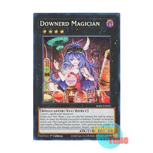 画像: 英語版 RA01-EN035 Downerd Magician ダウナード・マジシャン (シークレットレア) 1st Edition