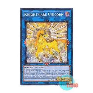 画像: 英語版 RA01-EN043 Knightmare Unicorn トロイメア・ユニコーン (シークレットレア) 1st Edition