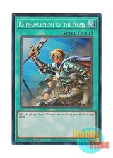 画像: 英語版 RA01-EN051 Reinforcement of the Army 増援 (プリズマティックコレクターズレア) 1st Edition