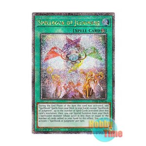 画像: 英語版 RA01-EN054 Spellbook of Judgment 魔導書の神判 (クォーターセンチュリーシークレットレア) 1st Edition