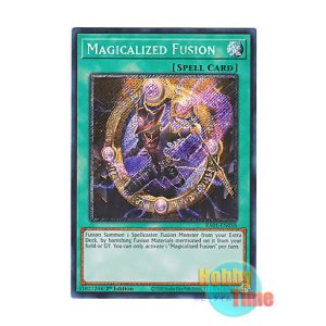 画像: 英語版 RA01-EN058 Magicalized Fusion 円融魔術 (プラチナシークレットレア) 1st Edition
