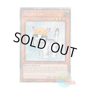 画像: 英語版 RA02-EN001 Rescue Cat レスキューキャット (プラチナシークレットレア) 1st Edition