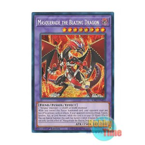 画像: 英語版 RA02-EN022 Masquerade the Blazing Dragon 赫灼竜マスカレイド (シークレットレア) 1st Edition