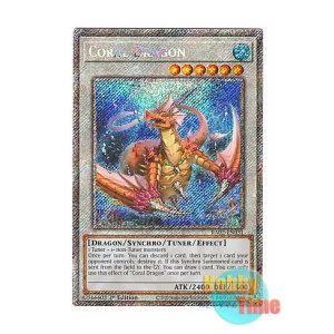 画像: 英語版 RA02-EN031 Coral Dragon 瑚之龍 (プラチナシークレットレア) 1st Edition