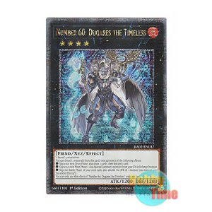 画像: 英語版 RA02-EN037 Number 60: Dugares the Timeless No.60 刻不知のデュガレス (クォーターセンチュリーシークレットレア) 1st Edition