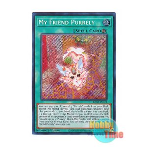 画像: 英語版 RA02-EN071 My Friend Purrely ピュアリィ・マイフレンド (シークレットレア) 1st Edition