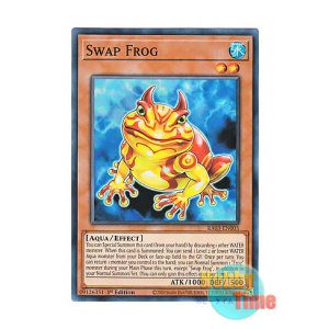 画像: 英語版 RA03-EN005 Swap Frog 鬼ガエル (スーパーレア) 1st Edition