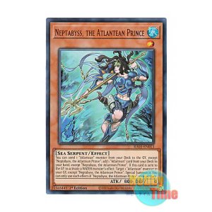 画像: 英語版 RA03-EN013 Neptabyss, the Atlantean Prince 海皇子 ネプトアビス (ウルトラレア) 1st Edition