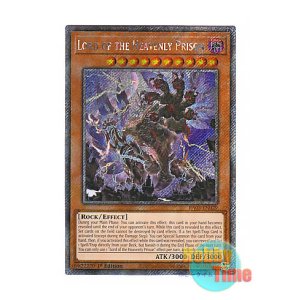 画像: 英語版 RA03-EN029 Lord of the Heavenly Prison 天獄の王 (プラチナシークレットレア) 1st Edition