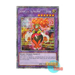 画像: 英語版 RA03-EN034 Schuberta the Melodious Maestra 幻奏の音姫マイスタリン・シューベルト (プラチナシークレットレア) 1st Edition