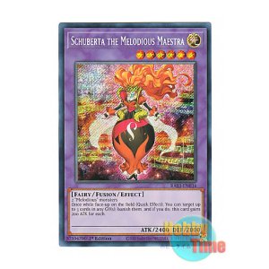 画像: 英語版 RA03-EN034 Schuberta the Melodious Maestra 幻奏の音姫マイスタリン・シューベルト (シークレットレア) 1st Edition