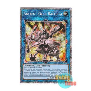 画像: 英語版 RA03-EN046 Ancient Gear Ballista 古代の機械弩士 (プラチナシークレットレア) 1st Edition