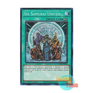 画像: 英語版 RA03-EN054 Six Samurai United 六武衆の結束 (プリズマティックコレクターズレア) 1st Edition