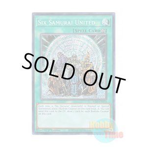 画像: 英語版 RA03-EN054 Six Samurai United 六武衆の結束 (シークレットレア) 1st Edition