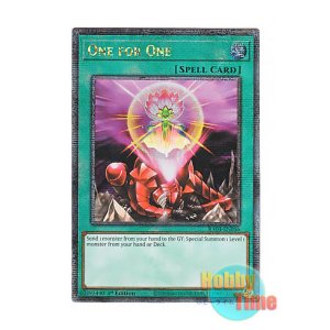 画像: 英語版 RA03-EN056 One for One ワン・フォー・ワン (クォーターセンチュリーシークレットレア) 1st Edition