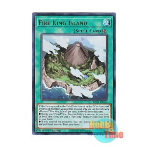 画像: 英語版 RA03-EN059 Fire King Island 炎王の孤島 (ウルトラレア) 1st Edition