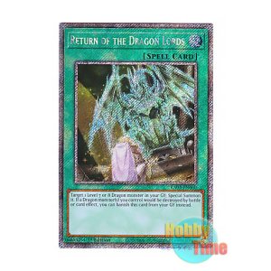 画像: 英語版 RA03-EN060 Return of the Dragon Lords 復活の福音 (プラチナシークレットレア) 1st Edition