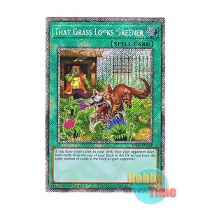 画像: 英語版 RA03-EN063 That Grass Looks Greener 隣の芝刈り (プラチナシークレットレア) 1st Edition