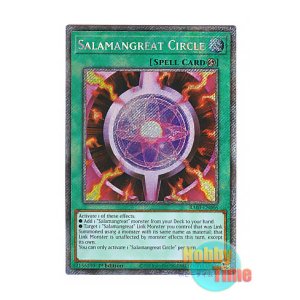 画像: 英語版 RA03-EN066 Salamangreat Circle 転生炎獣の炎陣 (プラチナシークレットレア) 1st Edition