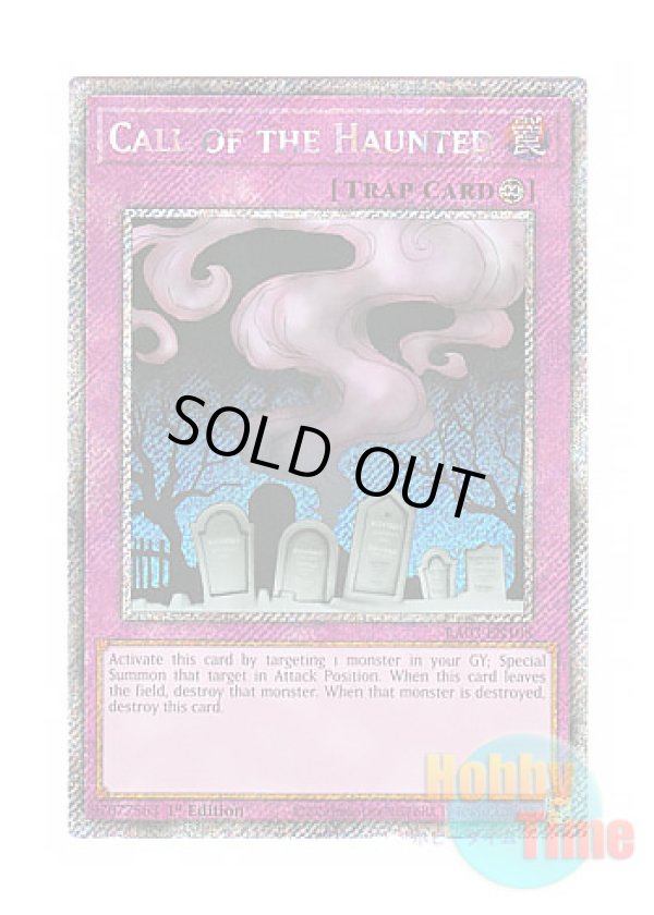 画像1: 英語版 RA03-EN108 Call of the Haunted リビングデッドの呼び声 (プラチナシークレットレア) 1st Edition