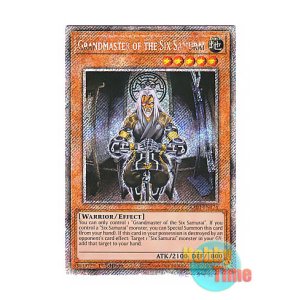 画像: 英語版 RA03-EN174 Grandmaster of the Six Samurai 六武衆の師範 (プラチナシークレットレア) 1st Edition
