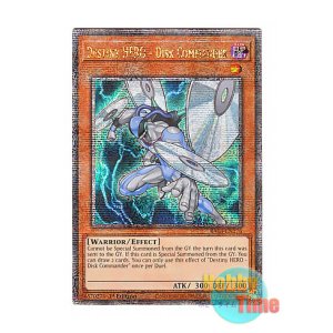 画像: 英語版 RA03-EN176 Destiny HERO - Disk Commander D-HERO ディスクガイ (クォーターセンチュリーシークレットレア) 1st Edition