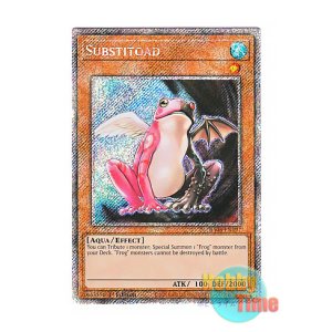 画像: 英語版 RA03-EN197 Substitoad イレカエル (プラチナシークレットレア) 1st Edition