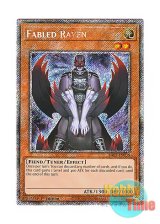 画像: 英語版 RA03-EN239 Fabled Raven 魔轟神レイヴン (プラチナシークレットレア) 1st Edition