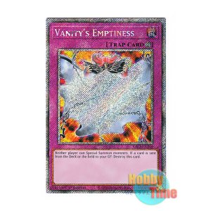 画像: 英語版 RA03-EN246 Vanity's Emptiness 虚無空間 (プラチナシークレットレア) 1st Edition